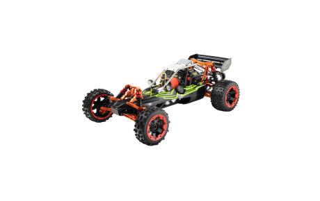 Samochód Buggy zielono-czarny