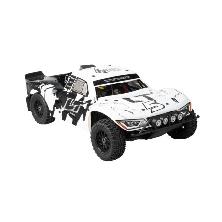 Samochód 4WD PRO biało-czarny